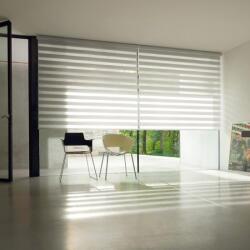 Alpha Blinds White Zebra Modern Blinds